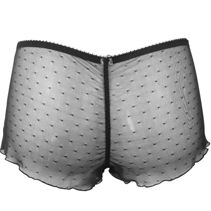 FLORA BOYSHORT PANTY BLACK