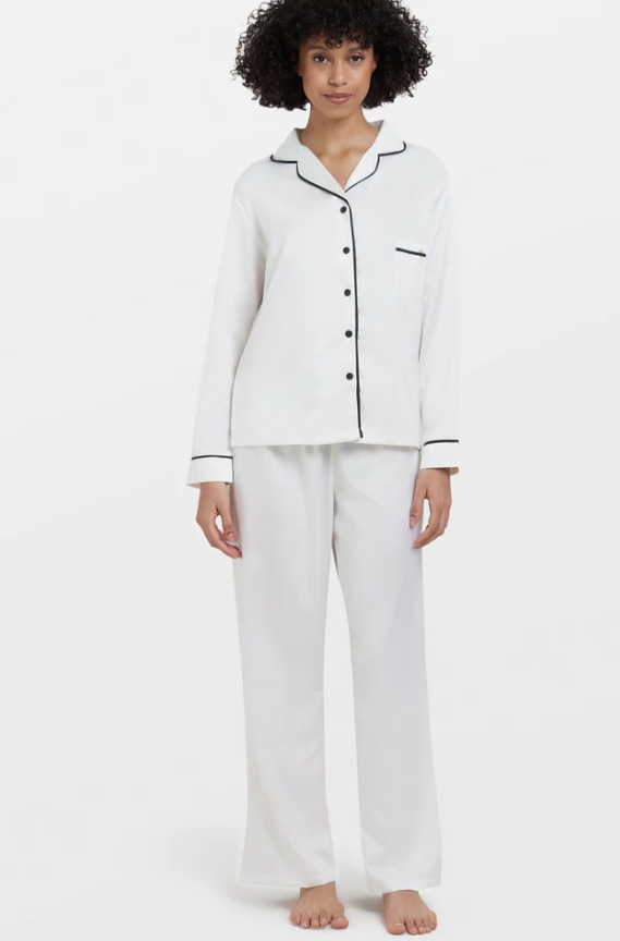 CLAUDIA SHIRT AND TROUSER IVORY