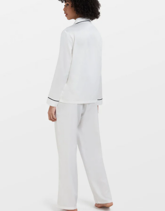 CLAUDIA SHIRT AND TROUSER IVORY